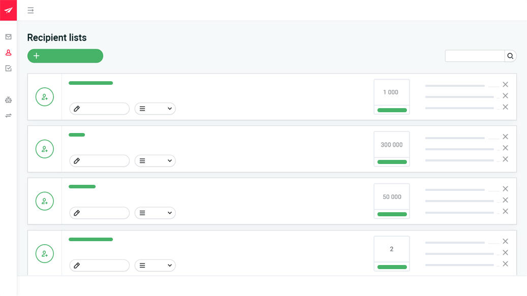 Contact lists compliant with the GDPR