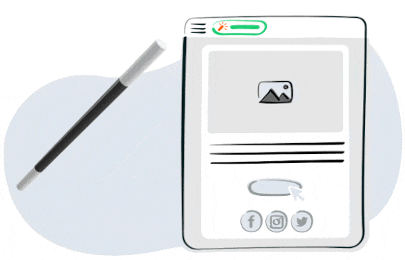rapidmail template for newsletters with your brand design